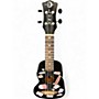 Used Luna Uke VMS BKS Black Ukulele Black