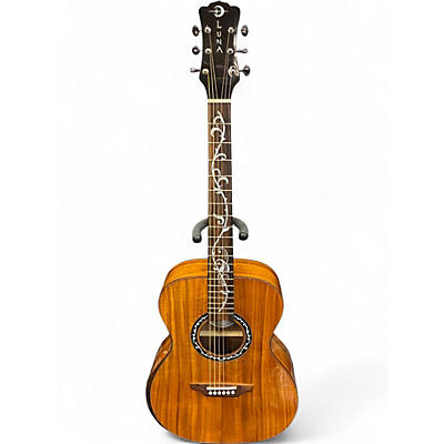 Used Luna Vineyard Koa Natural Acoustic Guitar