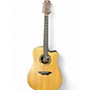 Used Luna WABI DC12 Sabi Natural 12 String Acoustic Electric Guitar Natural