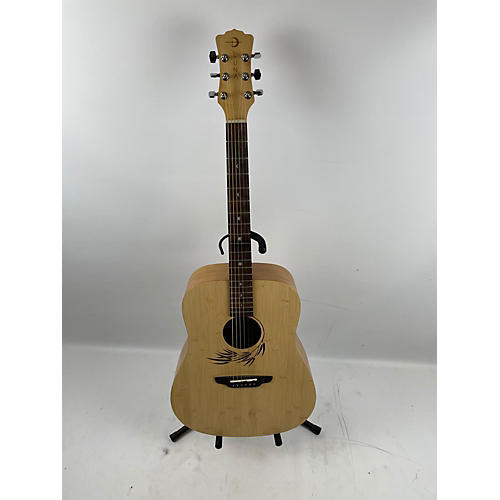 Luna Guitars Used Luna WL BAMBOO DREAD Natural Acoustic Guitar Natural