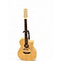 Used Luna WL-BAMBOO-GAE Natural Acoustic Electric Guitar Natural