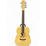 Used Luna WOODLAND BAMBOO DREADNAUGHT Natural Acoustic Guitar Natural