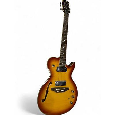 Used Luna athena hybrid  Tobacco Burst Hollow Body Electric Guitar