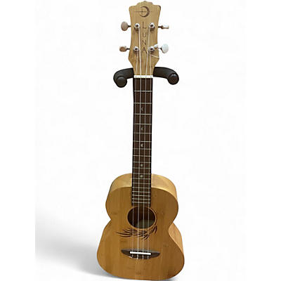 Used Luna bamboo concert Natural Ukulele