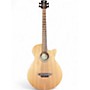 Used Luna lab30tribal Natural Acoustic Bass Guitar Natural
