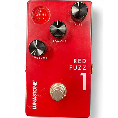 Used Lunastone Red Fuzz 1 Effect Pedal