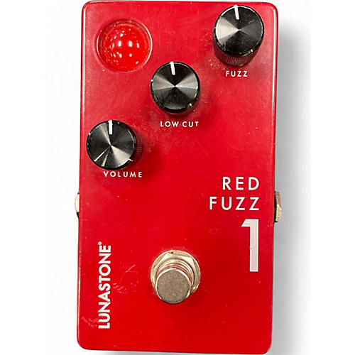 Used Lunastone Red Fuzz 1 Effect Pedal