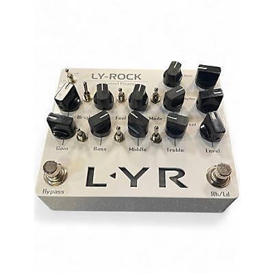 Used Ly Rock 3 CHANNEL PREAMP Effect Pedal