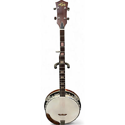 Used Lyle Folk Natural Banjo