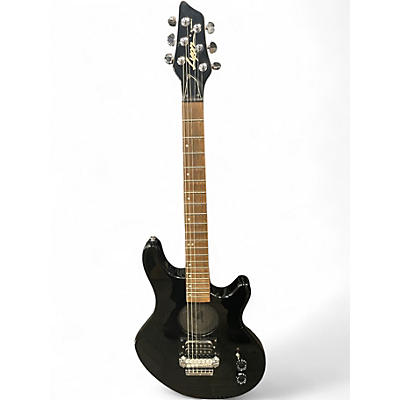 Used Lyon By Washburn LT8K Black Solid Body Electric Guitar