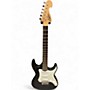 Used Lyon By Washburn Stratocaster Black Solid Body Electric Guitar Black