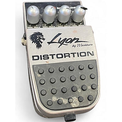 Used Lyon By Washburn distortion Effect Pedal