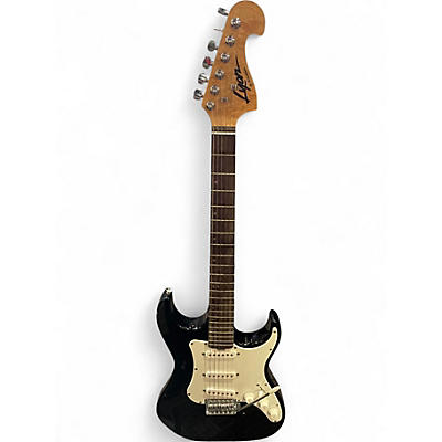 Used Lyon By Washburn s type Black Solid Body Electric Guitar