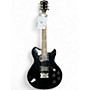 Used Lyon LI15 Black Solid Body Electric Guitar Black