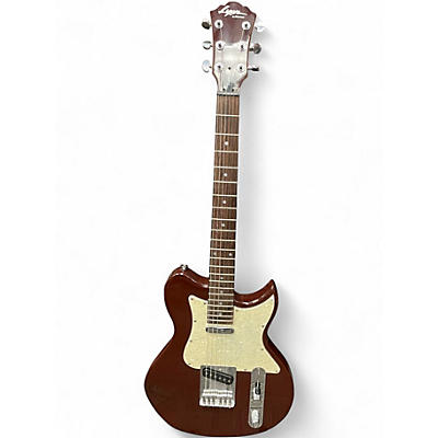 Used Lyon LI38 Brown Solid Body Electric Guitar