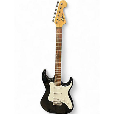 Used Lyon s style black Solid Body Electric Guitar