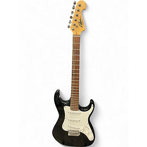 Used Lyon s style black Solid Body Electric Guitar black
