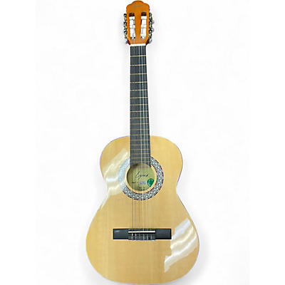 Used Lyons AC-964N12 NATURAL Classical Acoustic Guitar