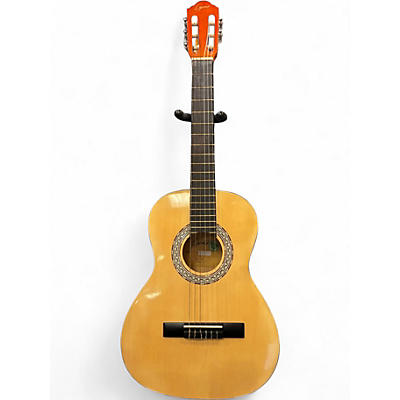 Used Lyons AC964N34 Natural Classical Acoustic Guitar