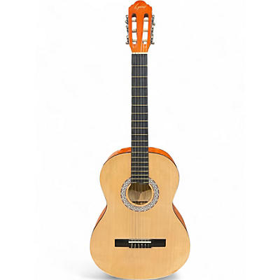 Used Lyons AC964N44 Classroom 4/4 Size Natural Classical Acoustic Guitar