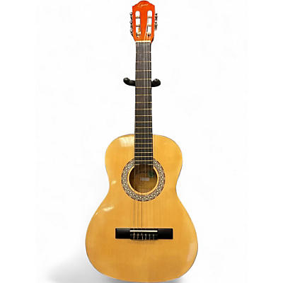 Used Lyons ac964n34 Natural Classical Acoustic Guitar