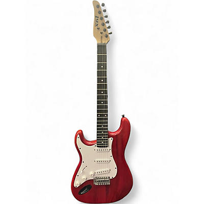 Used Lyx CS-39 Cherry Solid Body Electric Guitar