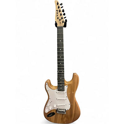 Used Lyx PRO STRAT Natural Solid Body Electric Guitar