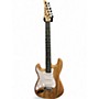 Used Lyx PRO STRAT Natural Solid Body Electric Guitar Natural