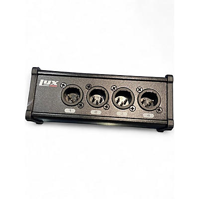 Used Lyx Pro 4ch audio/dmx over network cable extender Signal Processor