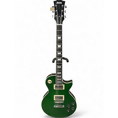 Used Lyx Pro LP STYLE Green Solid Body Electric Guitar