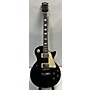 Used Used Lyx Pro LP Style HH Black Solid Body Electric Guitar Black