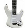 Used Lyx Pro S-Style Arctic White Solid Body Electric Guitar Arctic White