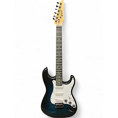 Used Lyx Pro S TYPE Trans Blue Solid Body Electric Guitar