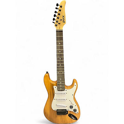 Used Lyx Pro STRAT Natural Solid Body Electric Guitar