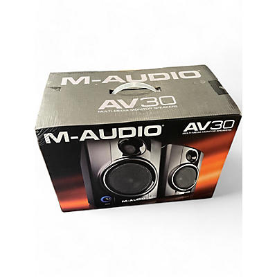 M-Audio Used M-Audio AV30 Powered Monitor