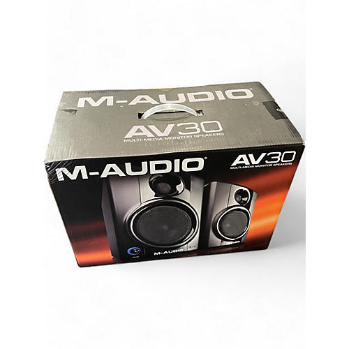 M-Audio Used M-Audio AV30 Powered Monitor