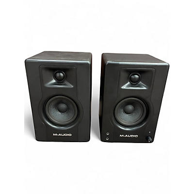 Used M-Audio BX3 pair Powered Monitor