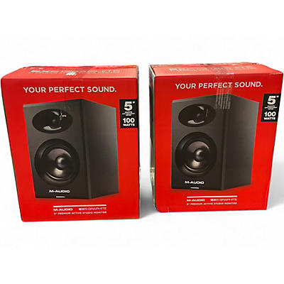Used M-Audio BX5 GRAPHITE PAIR Powered Monitor