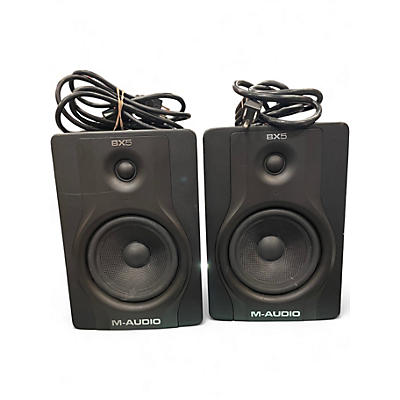 Used M-Audio BX5 Pair Powered Monitor