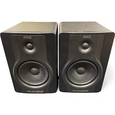 Used M-Audio BX5 Pair Powered Monitor