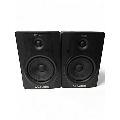 Used M-Audio BX5A Pair Powered Monitor