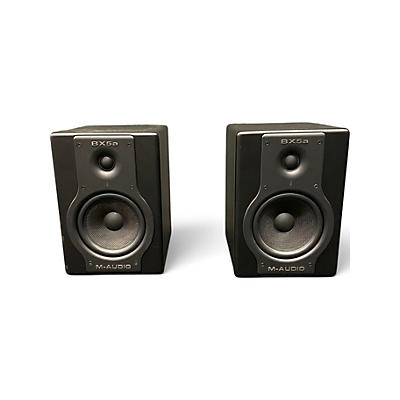 Used M-Audio BX5A Pair Powered Monitor