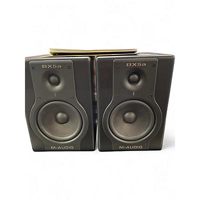 Used M-Audio BX5A Pair Powered Monitor