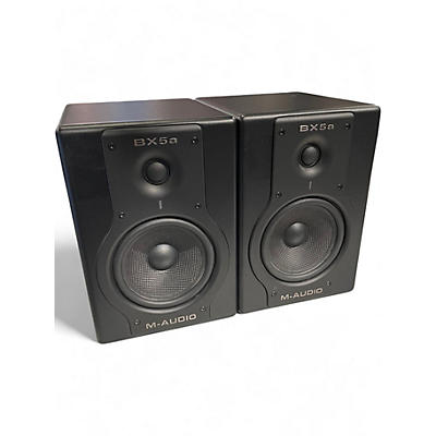 Used M-Audio BX5A Pair Powered Monitor