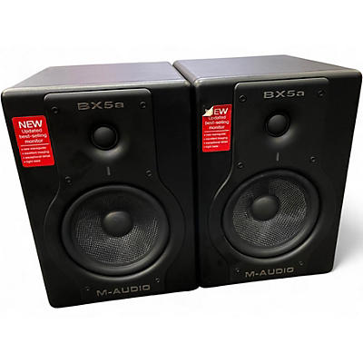 Used M-Audio BX5A Pair Powered Monitor