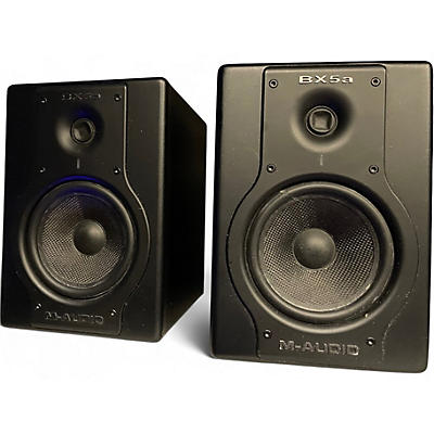 Used M-Audio BX5A Pair Powered Monitor
