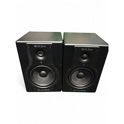 Used M-Audio BX5A Pair Powered Monitor