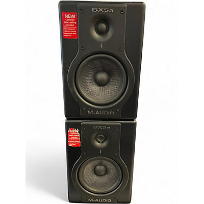 Used M-Audio BX5A Pair Powered Monitor