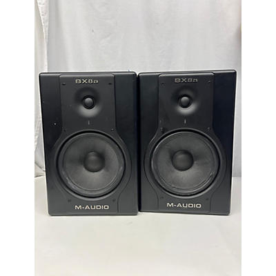 M-audio Used M-Audio BX8A Pair Powered Monitor