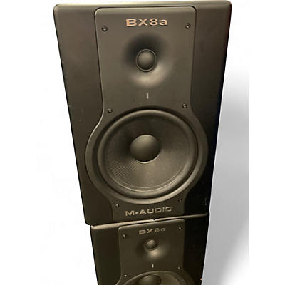 Used M-Audio BX8A Pair Powered Monitor